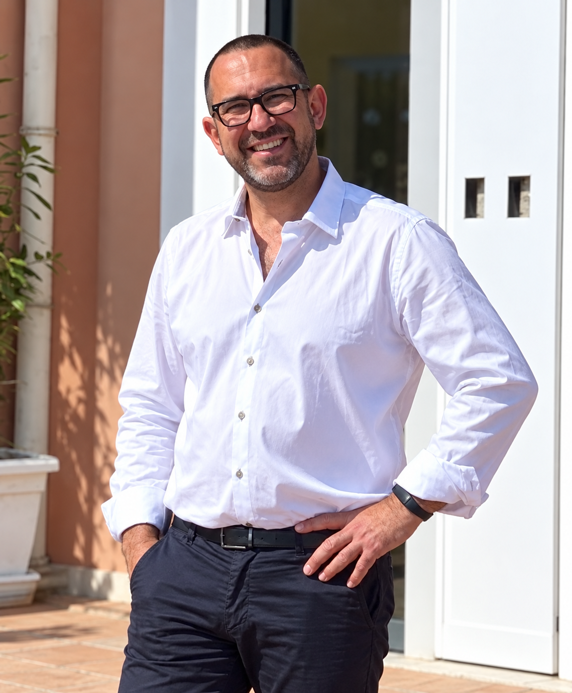Ritratto del Signor Paolo, sorridente